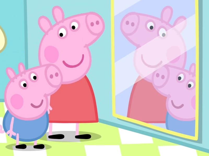 Peppa Pig S04E40 Mirrors