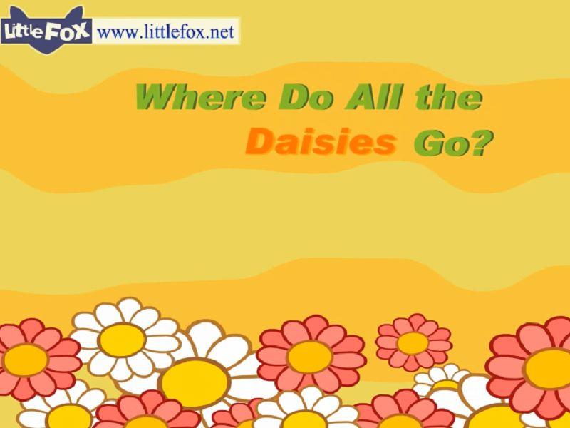 Where Do All the Daisies Go Level 1