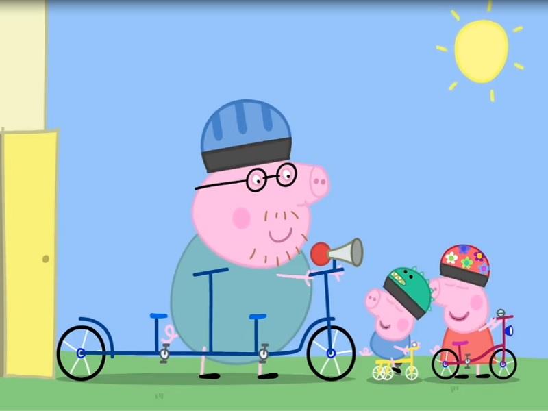 Peppa Pig S02E33 The Bicycle Ride