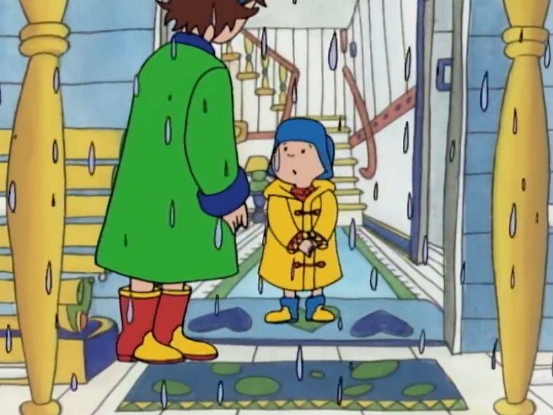 Caillou Rainy Day