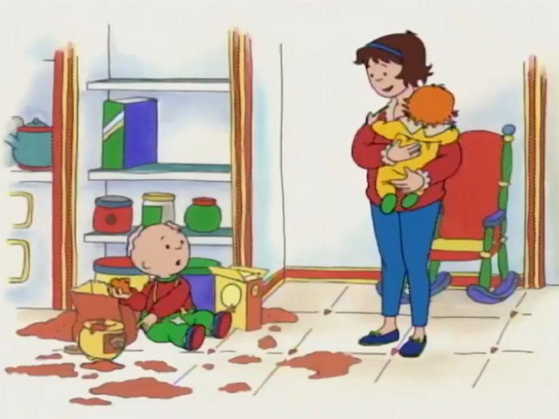 Caillou Makes Cookies