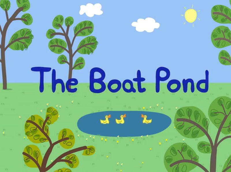 Peppa Pig S02E12 The Boat Pond