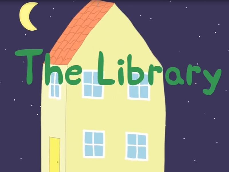 Peppa Pig S03E04 The Library