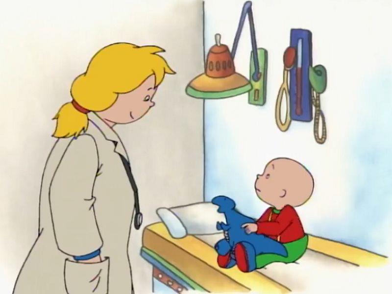 Caillou Visits the Doctor