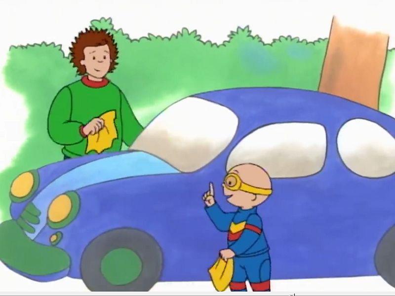 Caillou Learns to Drive