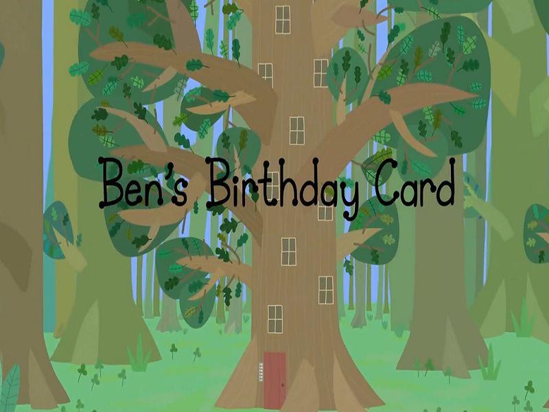 Bens Birthday Card