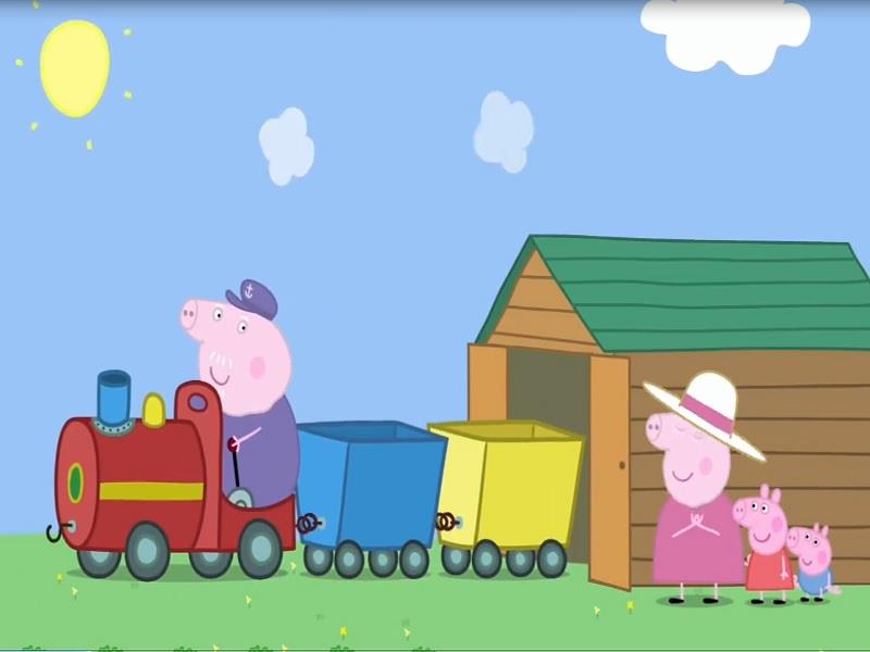 Peppa Pig S02E32 Grandpas Little Train