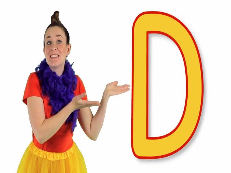 The Letter D Alphabet