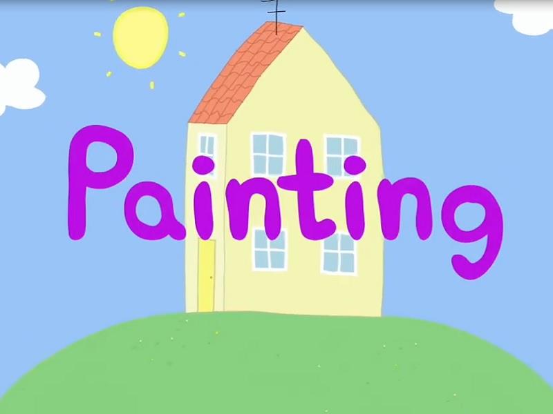 Peppa Pig S02E29 Painting