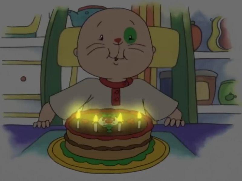 Caillou Birthday Present