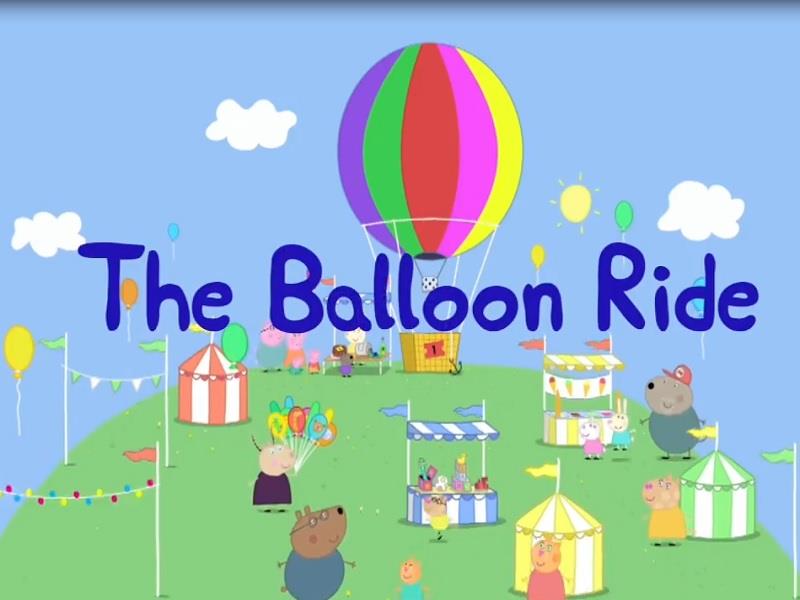 Peppa Pig S02E25 The Balloon Ride