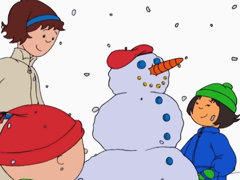 Caillou Snowman