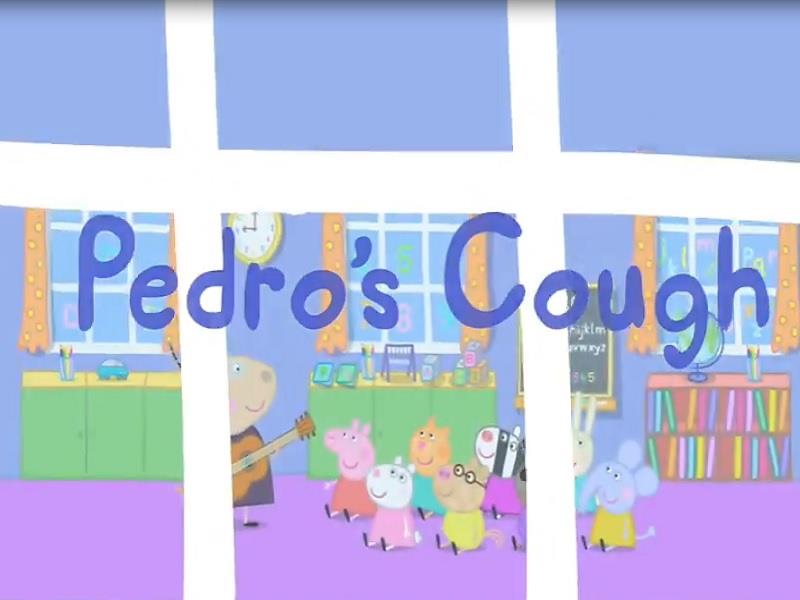 Peppa Pig S03E03 Pedros Cough