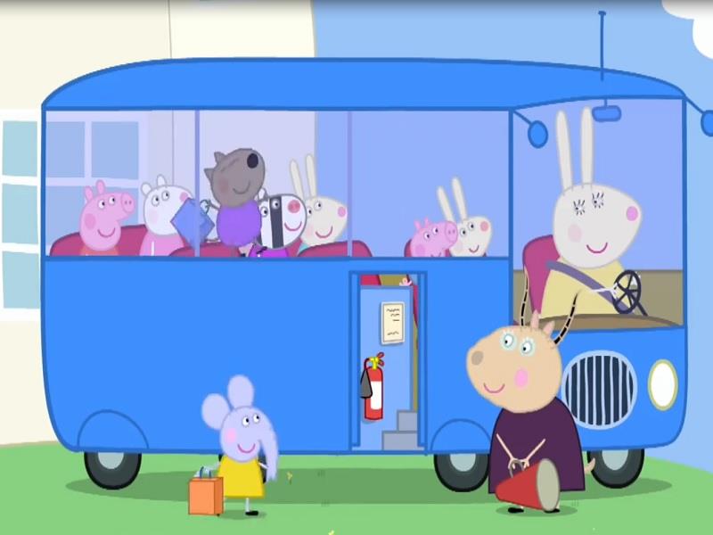 Peppa Pig S02E38 School Bus Trip