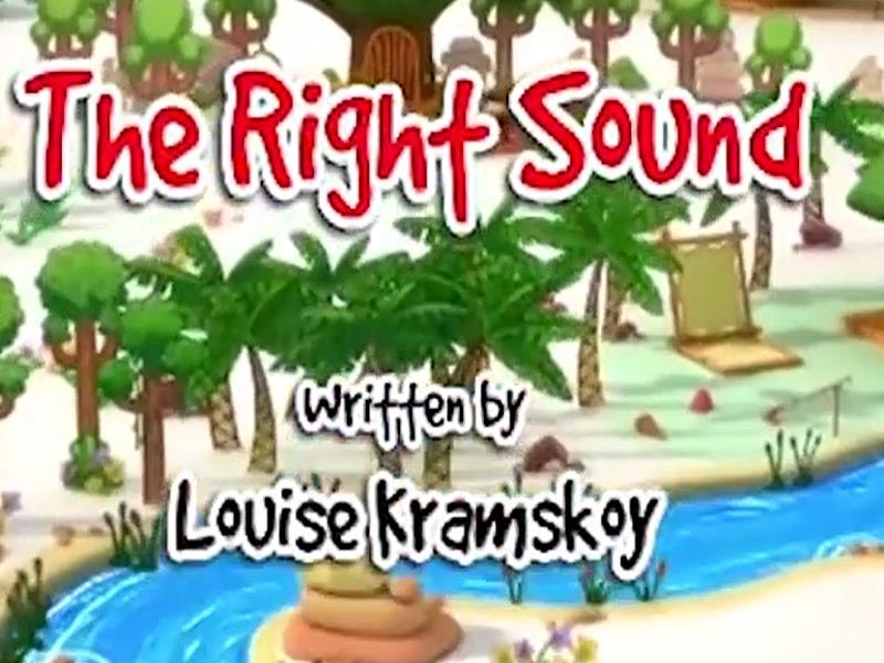 the right sound