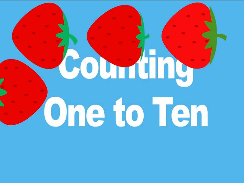 Counting 1-10- NUMBERS