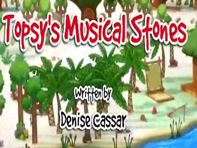 Topsy's musical stones