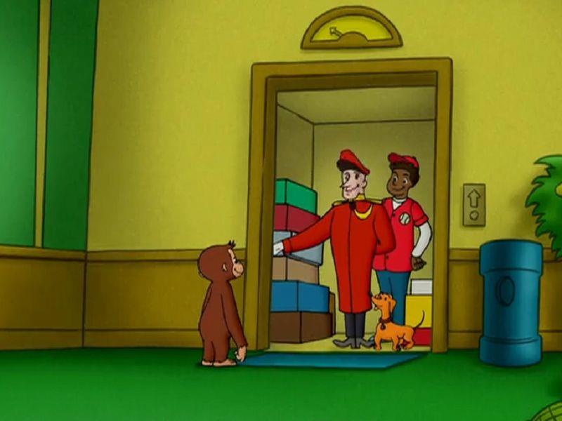 Curious George S01E13 Door Monkey